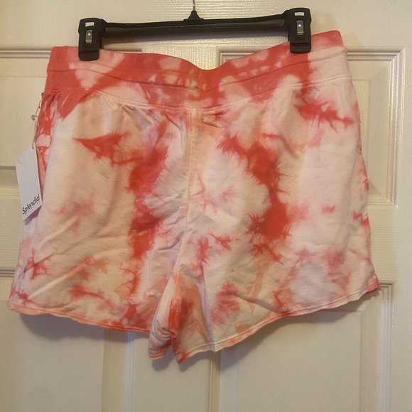 Splendid Tie Dye Lounge Shorts - Picture 2 of 5
